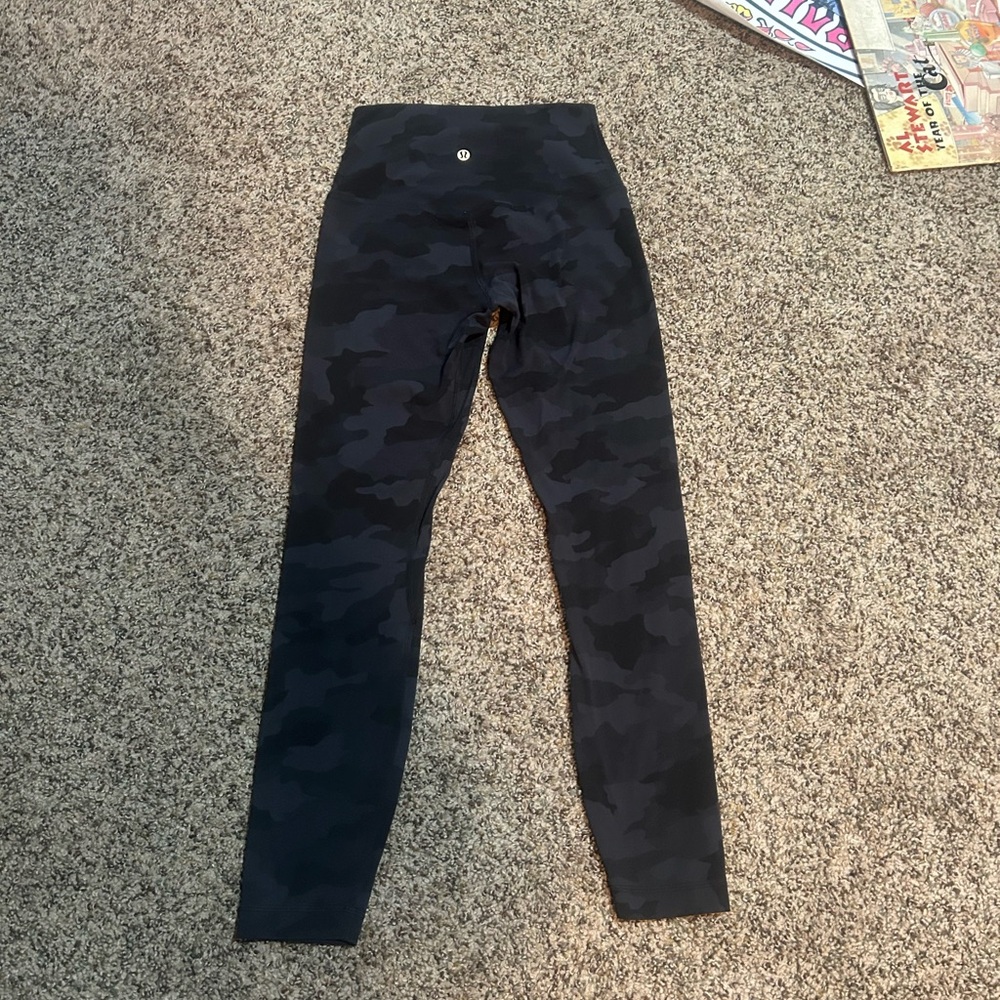 lululemon align leggings camo size 4